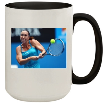 Jelena Jankovic 15oz Colored Inner & Handle Mug