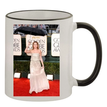 Jenna Fischer 11oz Colored Rim & Handle Mug