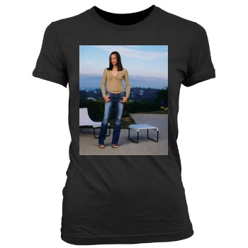 Jennifer Garner Women's Junior Cut Crewneck T-Shirt