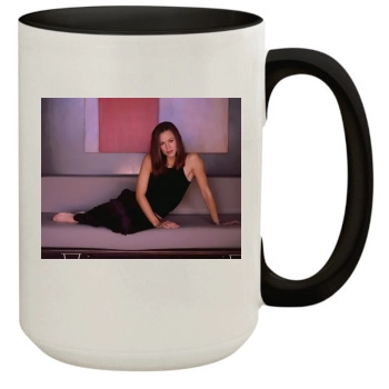 Jennifer Garner 15oz Colored Inner & Handle Mug