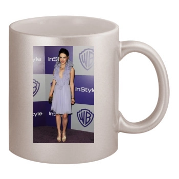 Jessica Lowndes 11oz Metallic Silver Mug