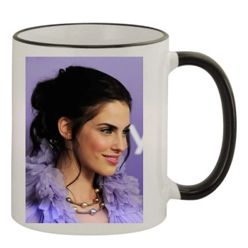 Jessica Lowndes 11oz Colored Rim & Handle Mug