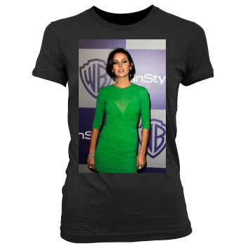 Jessica Stroup Women's Junior Cut Crewneck T-Shirt