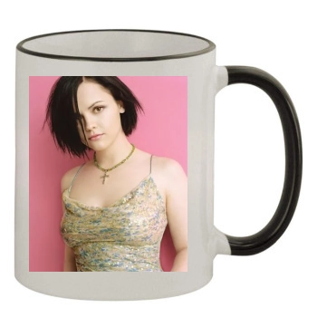 Christina Ricci 11oz Colored Rim & Handle Mug