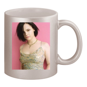 Christina Ricci 11oz Metallic Silver Mug