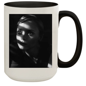 Christina Ricci 15oz Colored Inner & Handle Mug