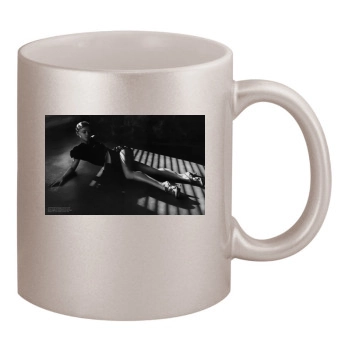 Christina Ricci 11oz Metallic Silver Mug