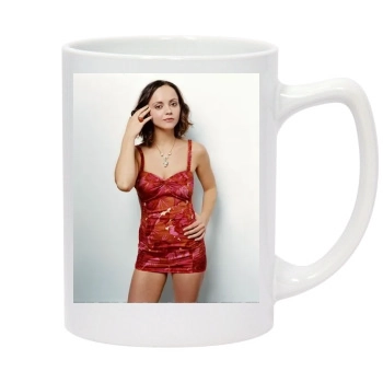 Christina Ricci 14oz White Statesman Mug