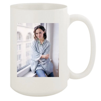 Christina Ricci 15oz White Mug