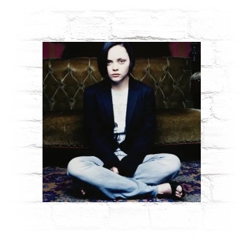 Christina Ricci Metal Wall Art