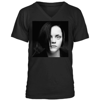 Christina Ricci Men's V-Neck T-Shirt