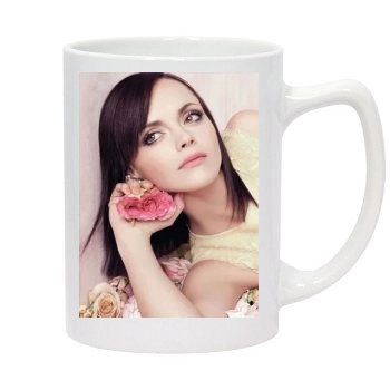 Christina Ricci 14oz White Statesman Mug