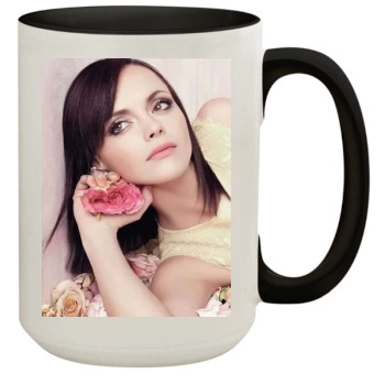 Christina Ricci 15oz Colored Inner & Handle Mug