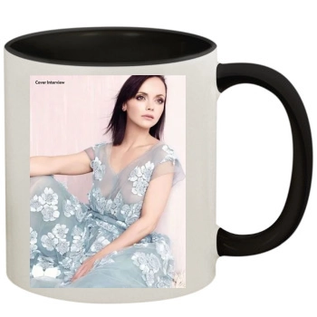 Christina Ricci 11oz Colored Inner & Handle Mug