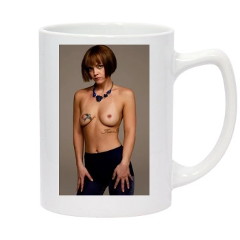 Christina Ricci 14oz White Statesman Mug