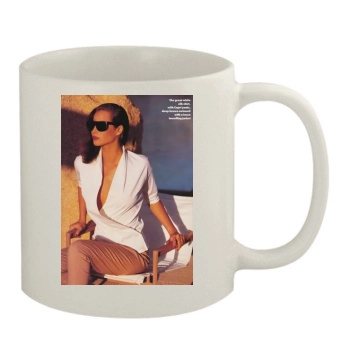 Christy Turlington 11oz White Mug