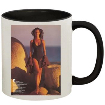 Christy Turlington 11oz Colored Inner & Handle Mug