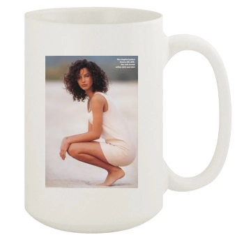 Christy Turlington 15oz White Mug