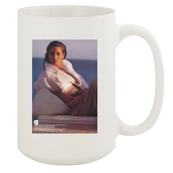 Christy Turlington 15oz White Mug