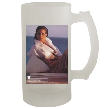 Christy Turlington 16oz Frosted Beer Stein