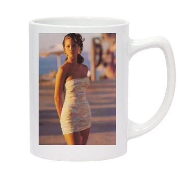 Christy Turlington 14oz White Statesman Mug