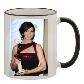 Julianna Margulies 11oz Colored Rim & Handle Mug