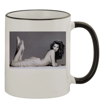 Cindy Crawford 11oz Colored Rim & Handle Mug