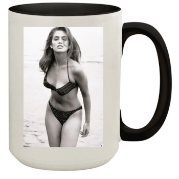 Cindy Crawford 15oz Colored Inner & Handle Mug