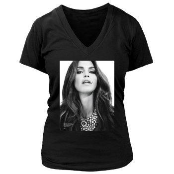 Cindy Crawford Women's Deep V-Neck TShirt