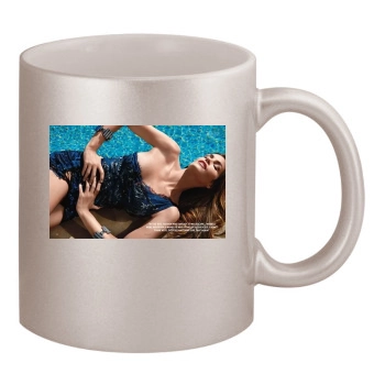 Cindy Crawford 11oz Metallic Silver Mug