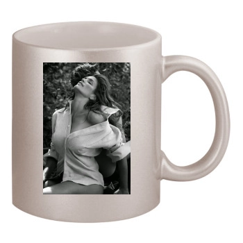 Cindy Crawford 11oz Metallic Silver Mug