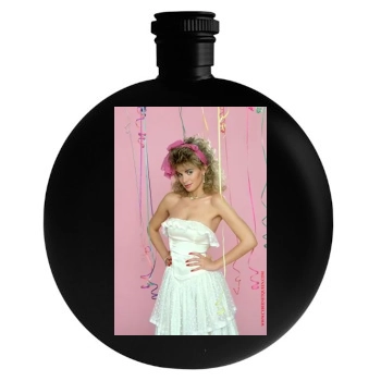 Cindy Margolis Round Flask