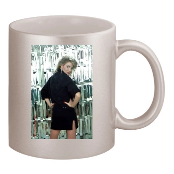 Cindy Margolis 11oz Metallic Silver Mug