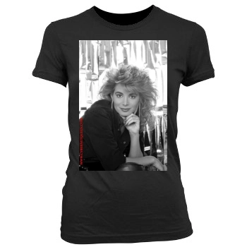 Cindy Margolis Women's Junior Cut Crewneck T-Shirt