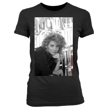 Cindy Margolis Women's Junior Cut Crewneck T-Shirt