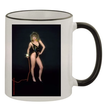 Cindy Margolis 11oz Colored Rim & Handle Mug