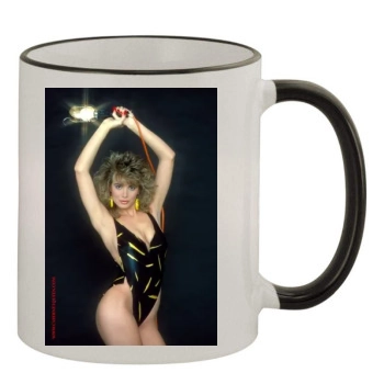 Cindy Margolis 11oz Colored Rim & Handle Mug