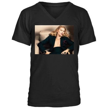 Claire Danes Men's V-Neck T-Shirt