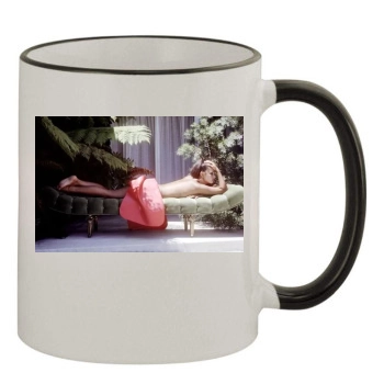 Claudia Cardinale 11oz Colored Rim & Handle Mug