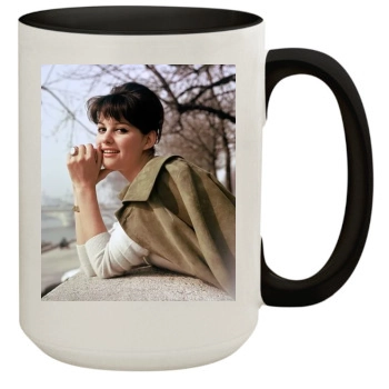 Claudia Cardinale 15oz Colored Inner & Handle Mug