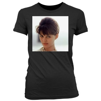 Claudia Cardinale Women's Junior Cut Crewneck T-Shirt
