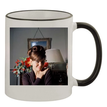 Claudia Cardinale 11oz Colored Rim & Handle Mug