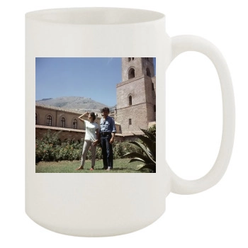 Claudia Cardinale 15oz White Mug