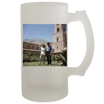 Claudia Cardinale 16oz Frosted Beer Stein