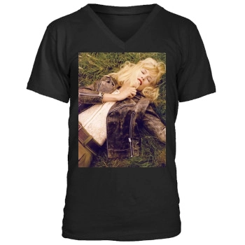 Claudia Schiffer Men's V-Neck T-Shirt