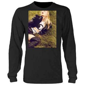 Claudia Schiffer Men's Heavy Long Sleeve TShirt