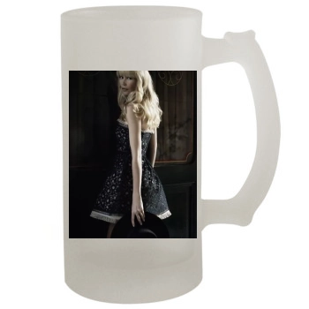 Claudia Schiffer 16oz Frosted Beer Stein