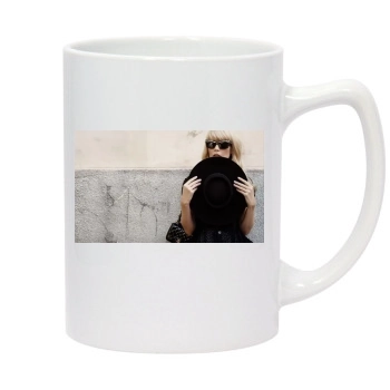 Claudia Schiffer 14oz White Statesman Mug