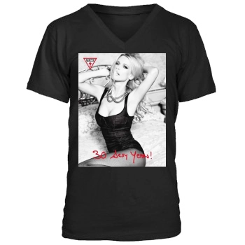 Claudia Schiffer Men's V-Neck T-Shirt