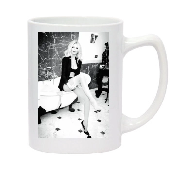 Claudia Schiffer 14oz White Statesman Mug